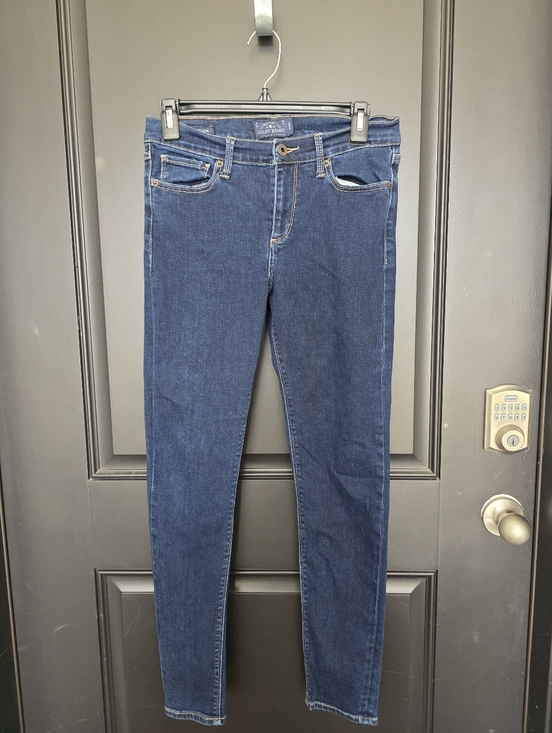 Lucky Brand Denim - Lucky Brand Brooke Legging Jeans Women 6/28 Dark Wash Skinny Stretch Mid Rise